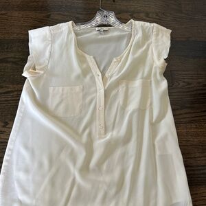Joie classic white blouse
